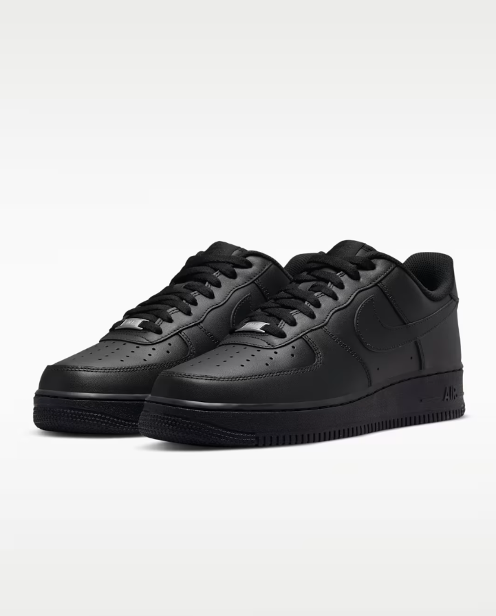 Nike Air Force 1 '07 – Black (Men)